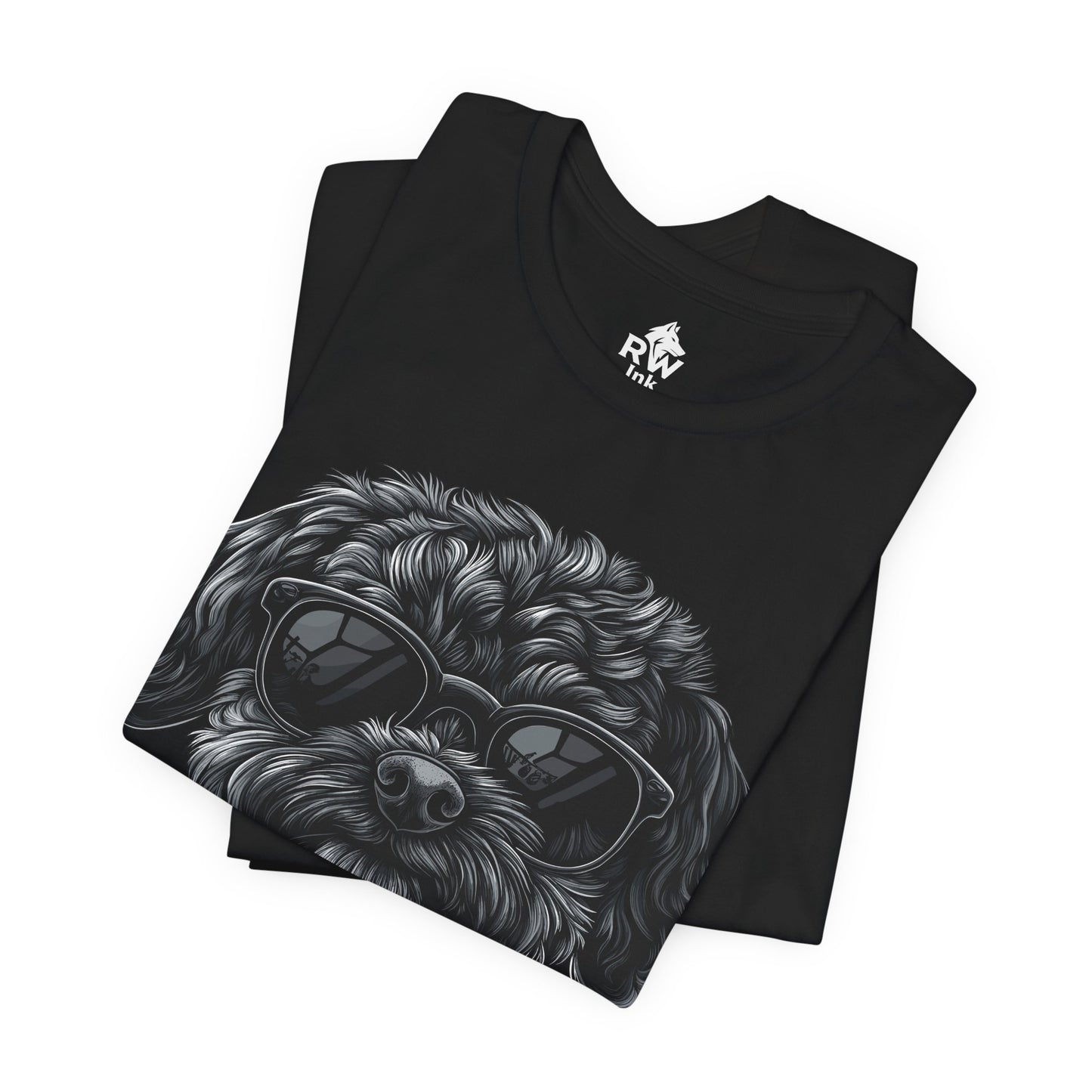 🐶 Brains Don’t Bark – Smart Dog Graphic Tee – Bella+Canvas 3001