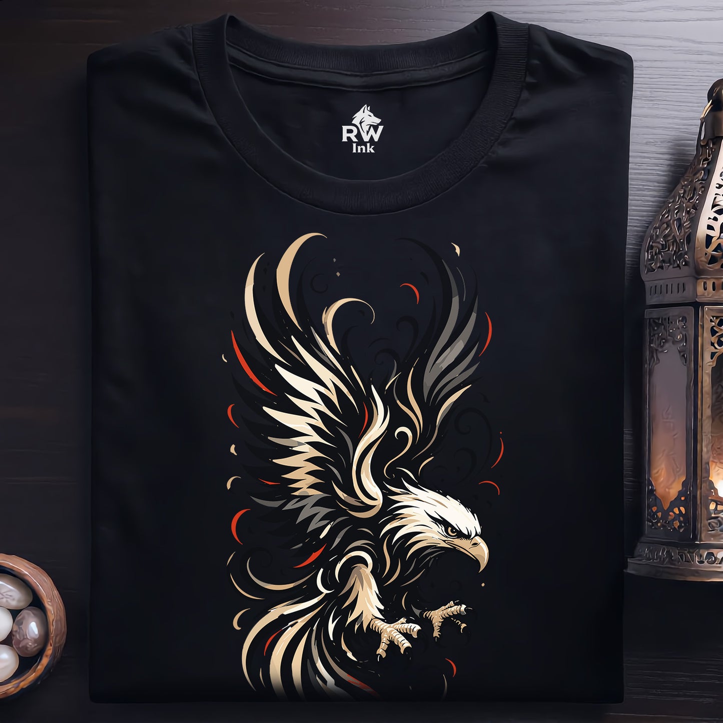 Rising Eagle – Tribal Art Tee | Bella+Canvas 3001